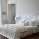 Total White in camera da letto