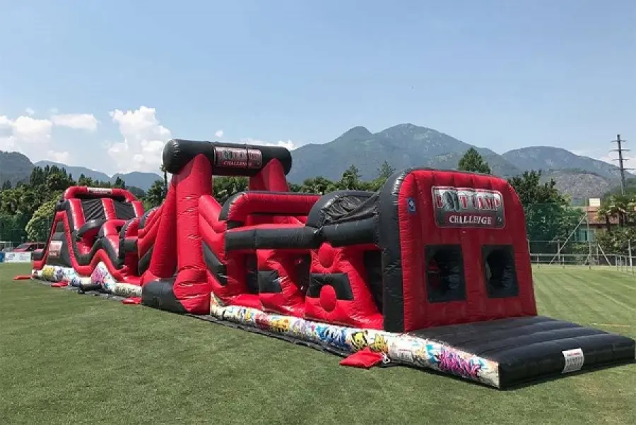 Utilizzo di strutture gonfiabili all’interno dei giardini di case e abitazioni private